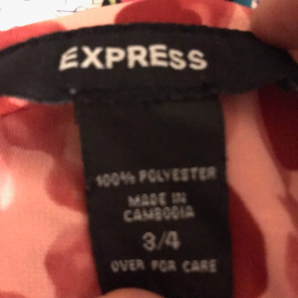 Vtg Y2K Wrap Dress - Picture 8 of 8